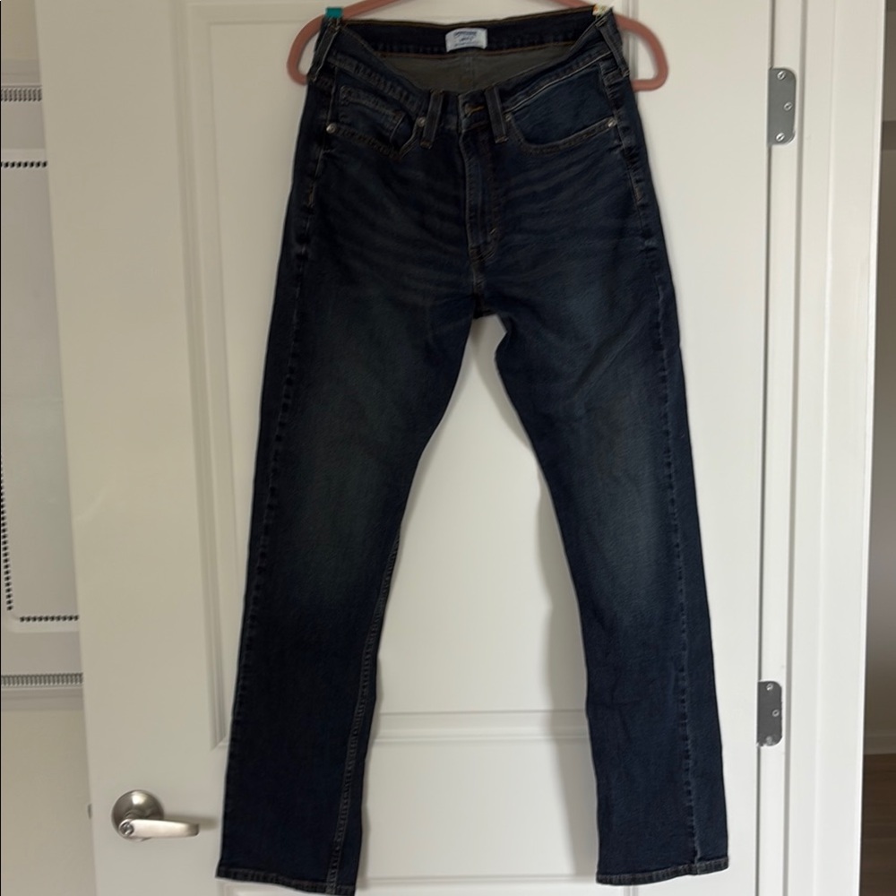 Denizen from Levi's Blue Straight Jeans Classic Style